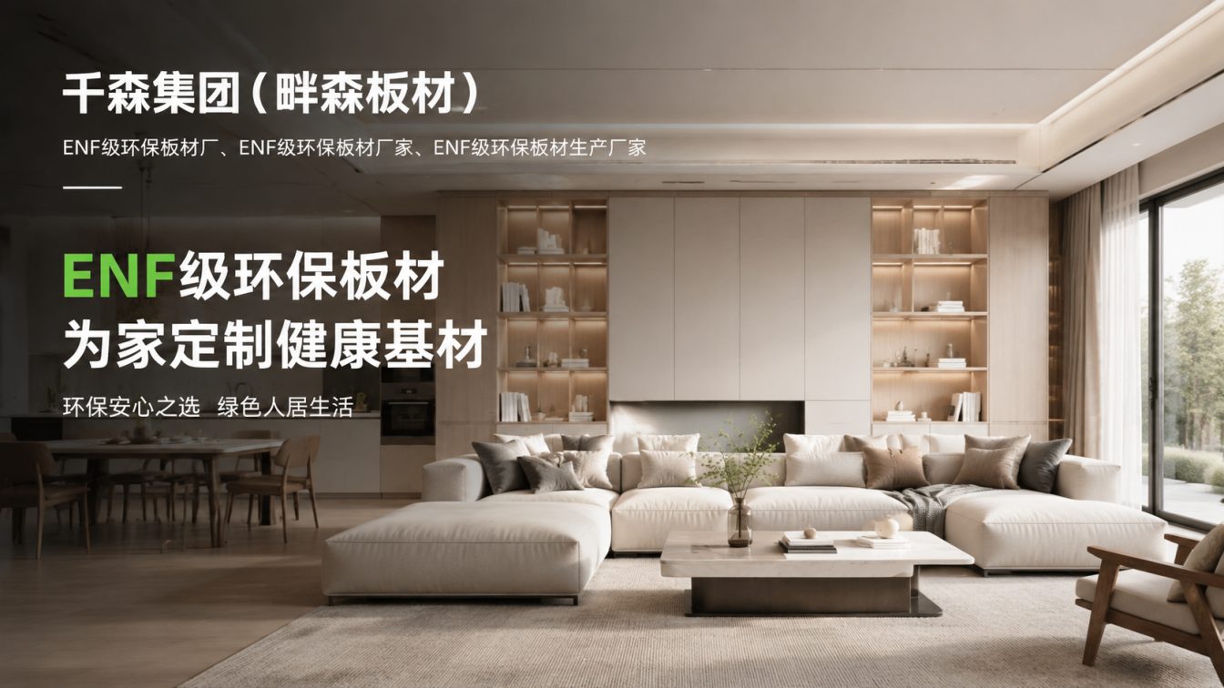 内江为全屋定制提供环保板材方案